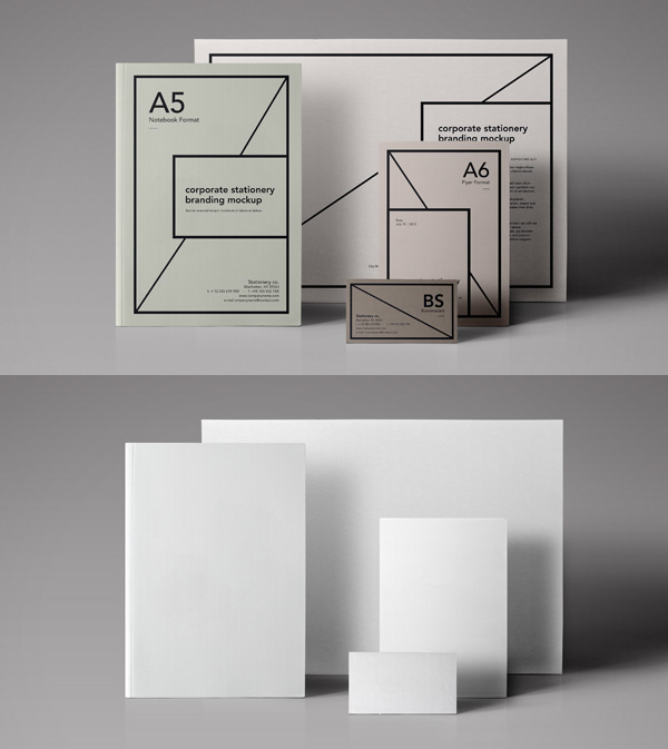 Essential Stationery Branding Mockup