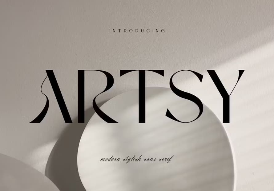 Artsy Modern Stylish