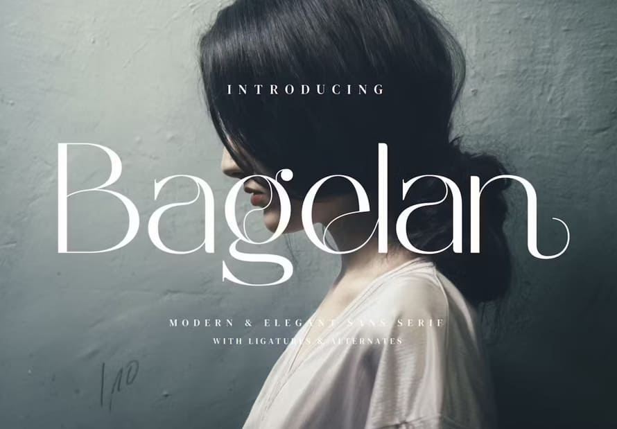 Bagelan Modern Ligature Font