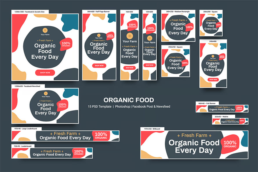 Best Organic Banners Ad