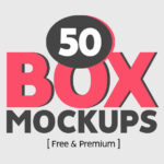 50+ Box Packaging Mockups – Free & Premium