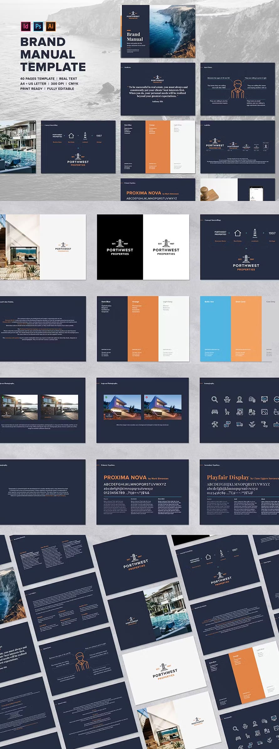 Logo Brand Guidelines Template