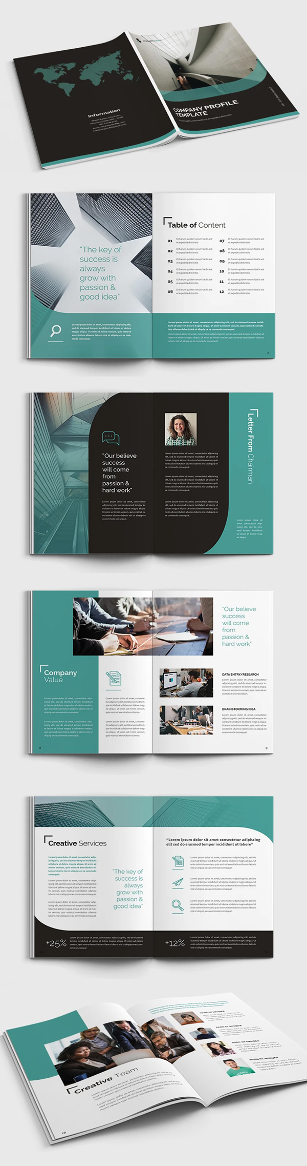 Company Profile Brochure Template