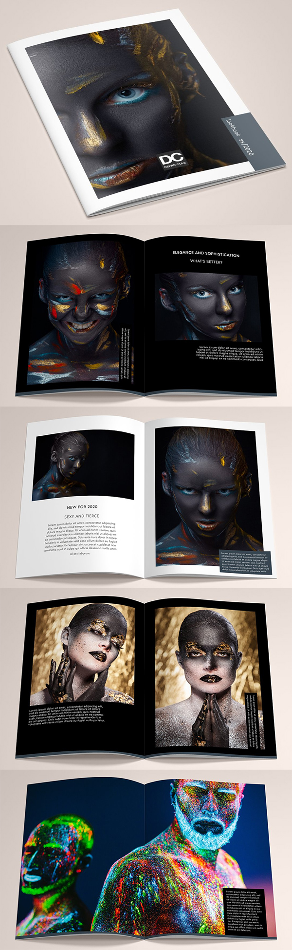 Lookbook Brochure Magazine Template