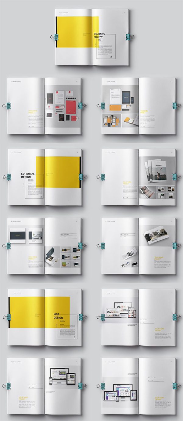 PSD Portfolio Template