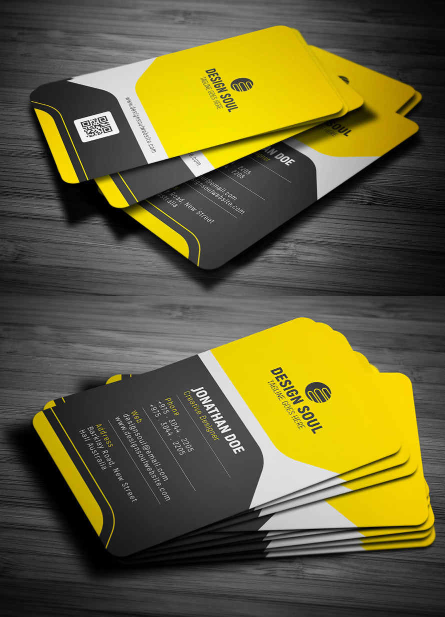 Modern Corporate Business Card Template