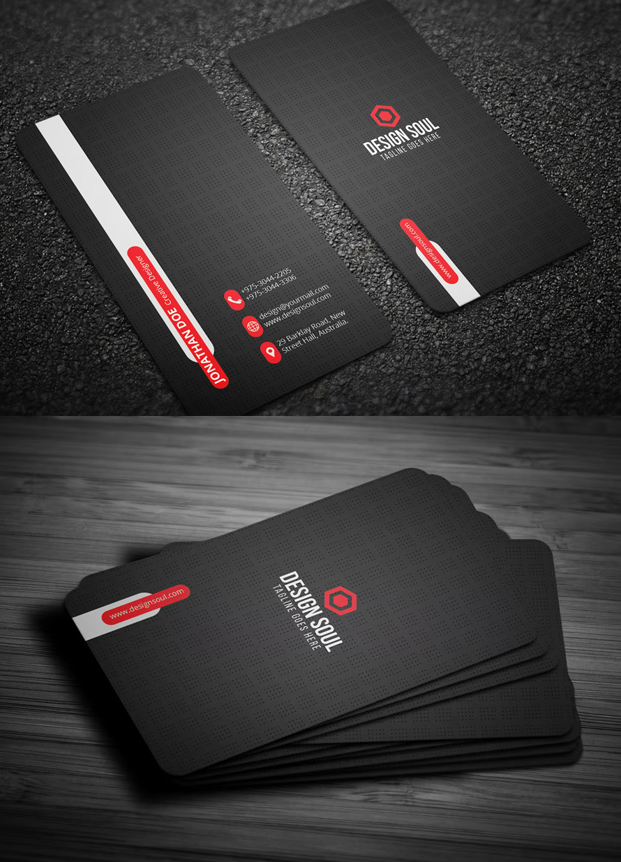 Minimal Corporate Business Card Template