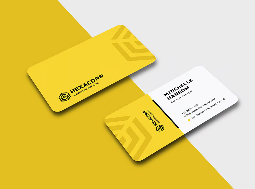 Modern Concept Business Card Design