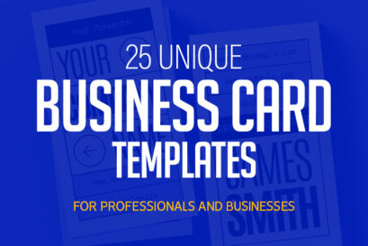 25 Unique Business Card Templates to Boost Your Branding
