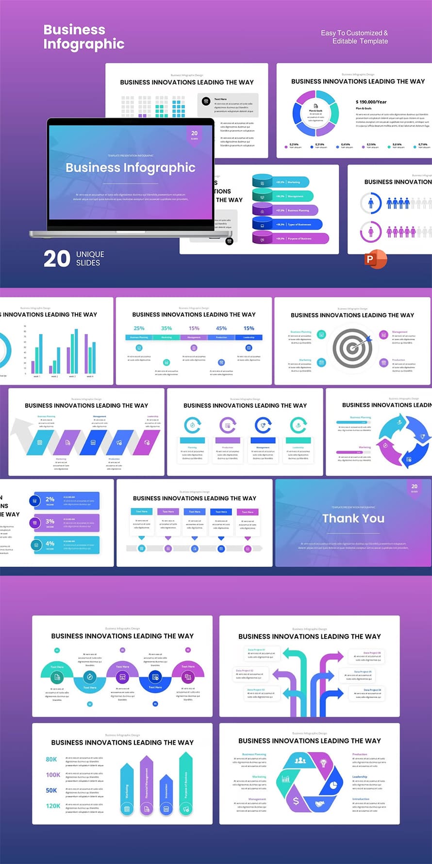 Business Infographic Powerpoint Template