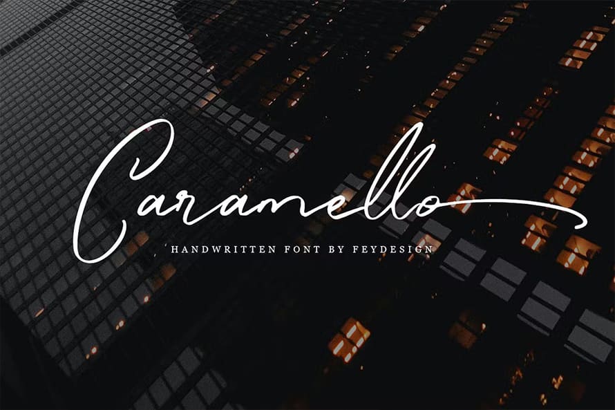 Caramello Handwritting Script Font