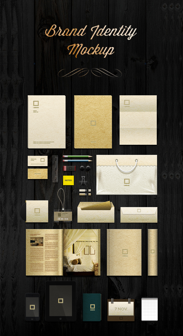 Free Corporate Identity Template MockiUp