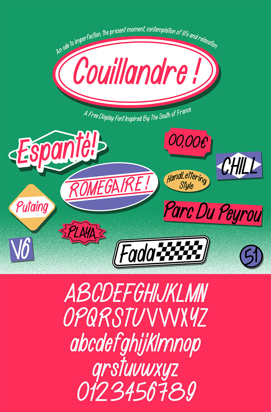 Couillandre Free Font