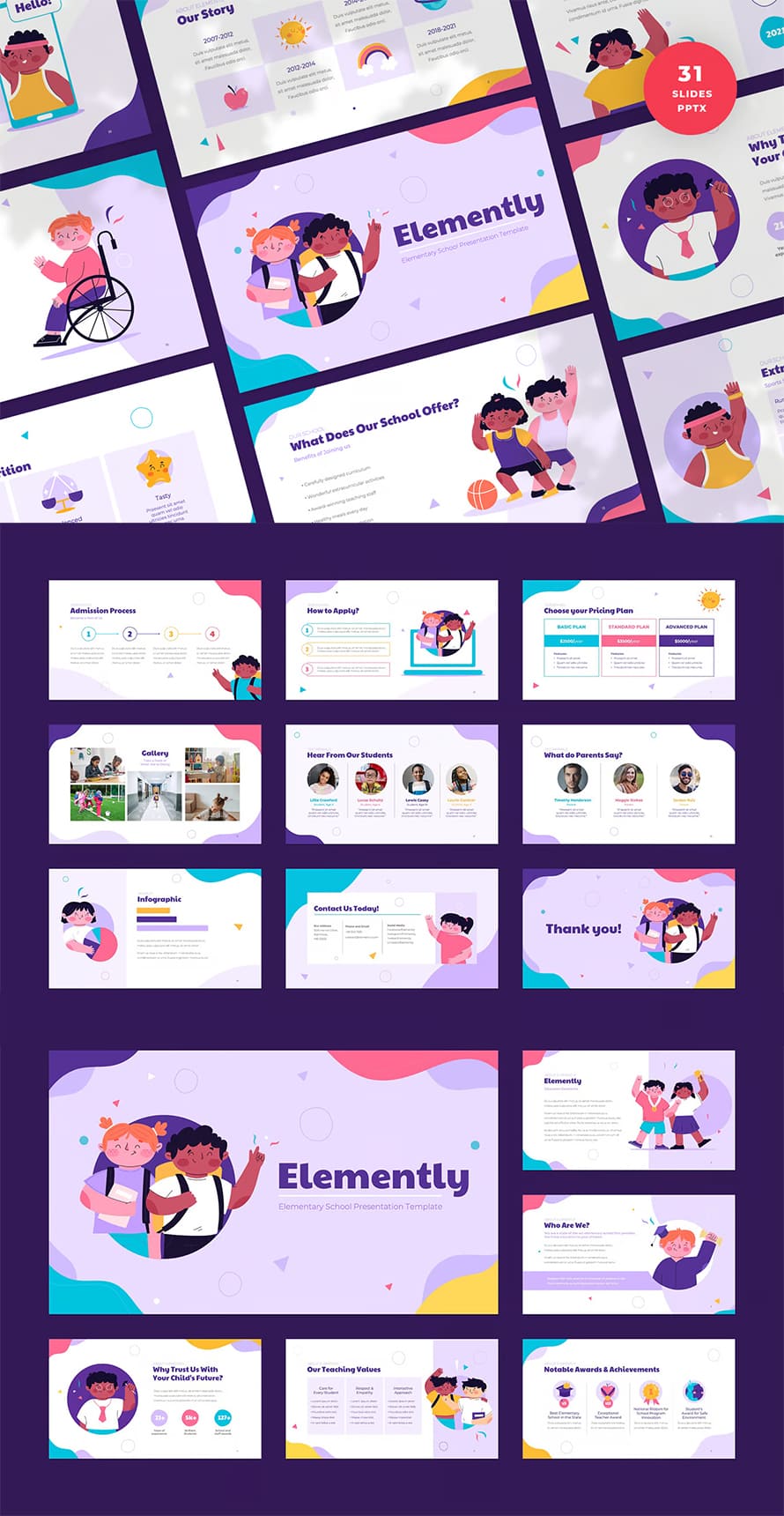 Elemently Presentation Template