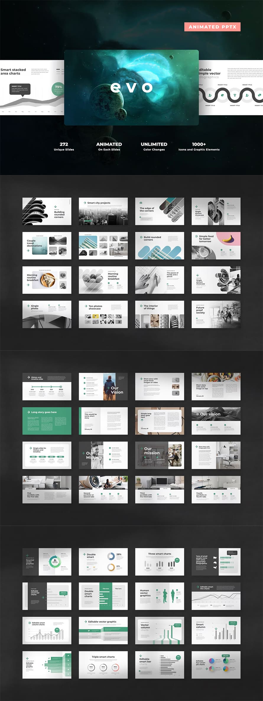 Evo Animated Powerpoint Template