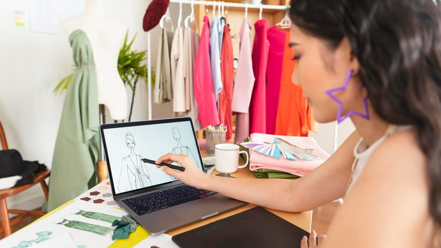 traditional fashion designers and digital artists