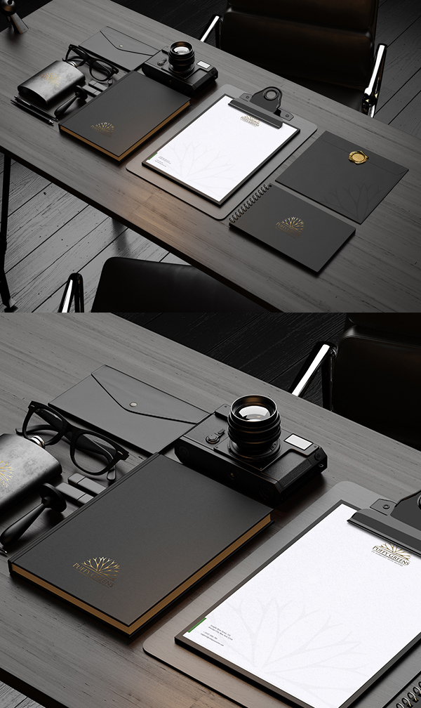 Free Complete Branding & Stationery Mockups