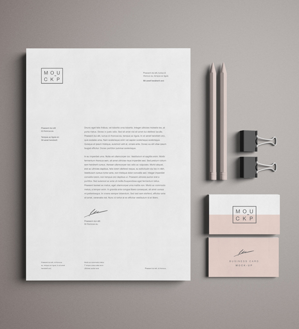 Free Advanced Branding & Stationery Psd Mockup