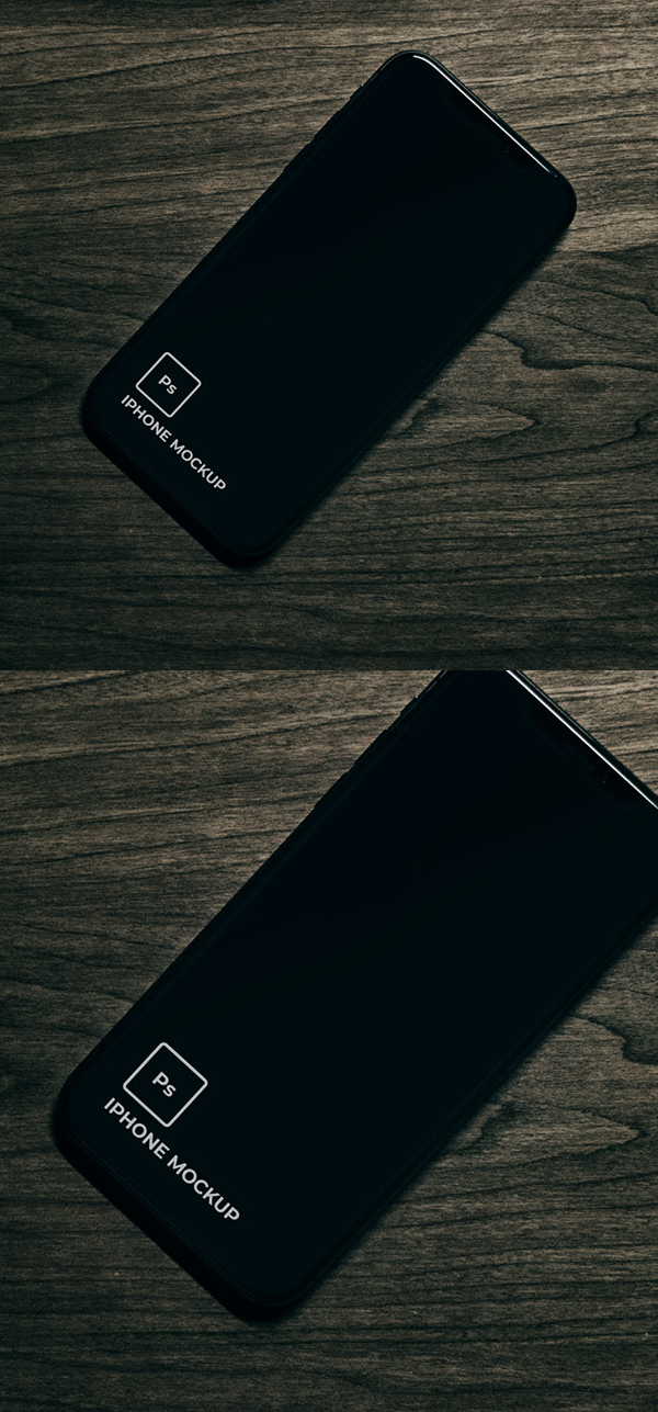 Free Minimal iPhone 11 Black Mockup