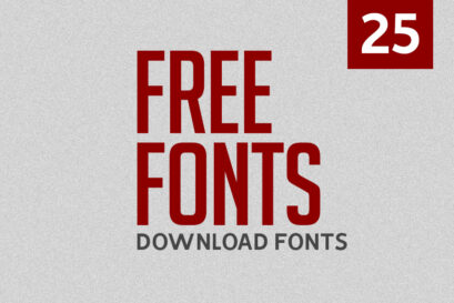 25 Free Fonts - Download Fonts