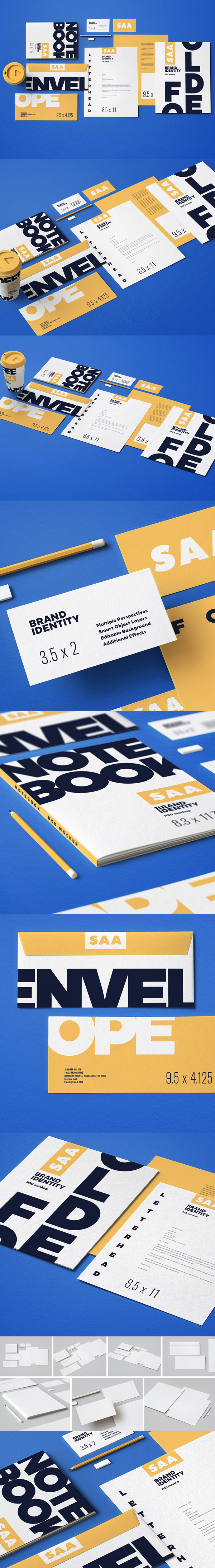Free Identity Design Mockup Pack