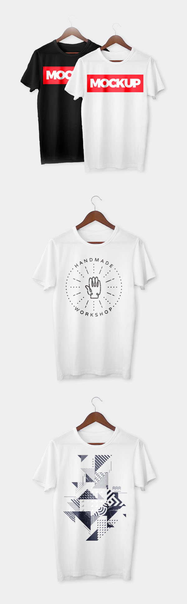 45 Free T-Shirt Mockup Templates PSD