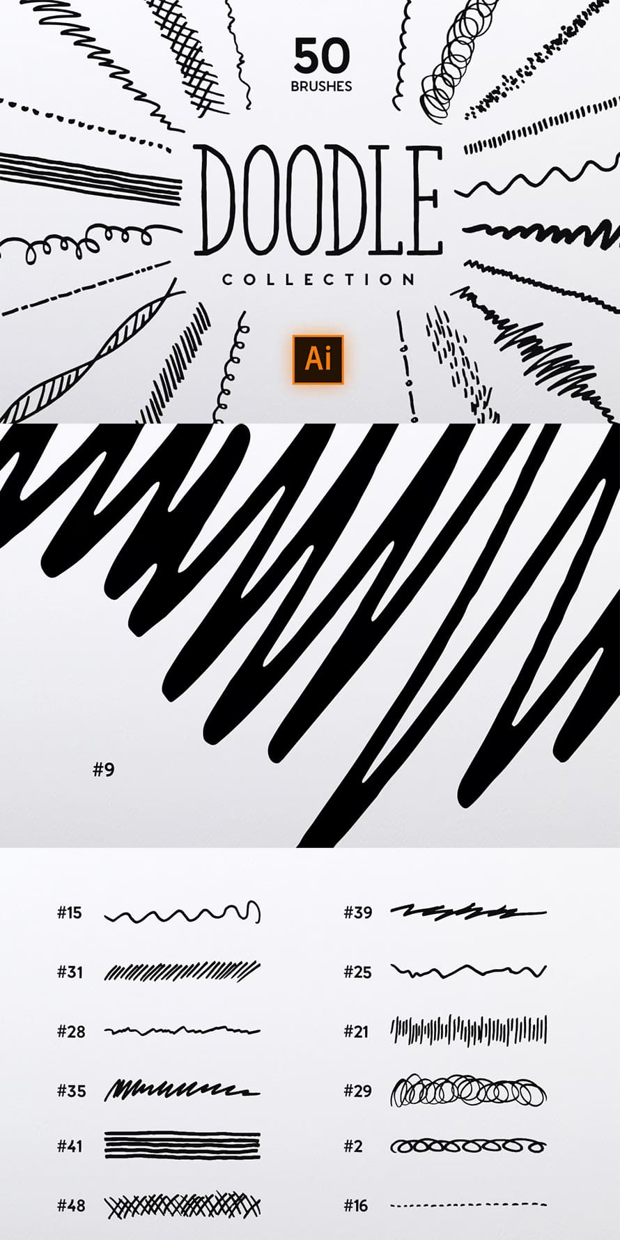 Doodle Brush Collection