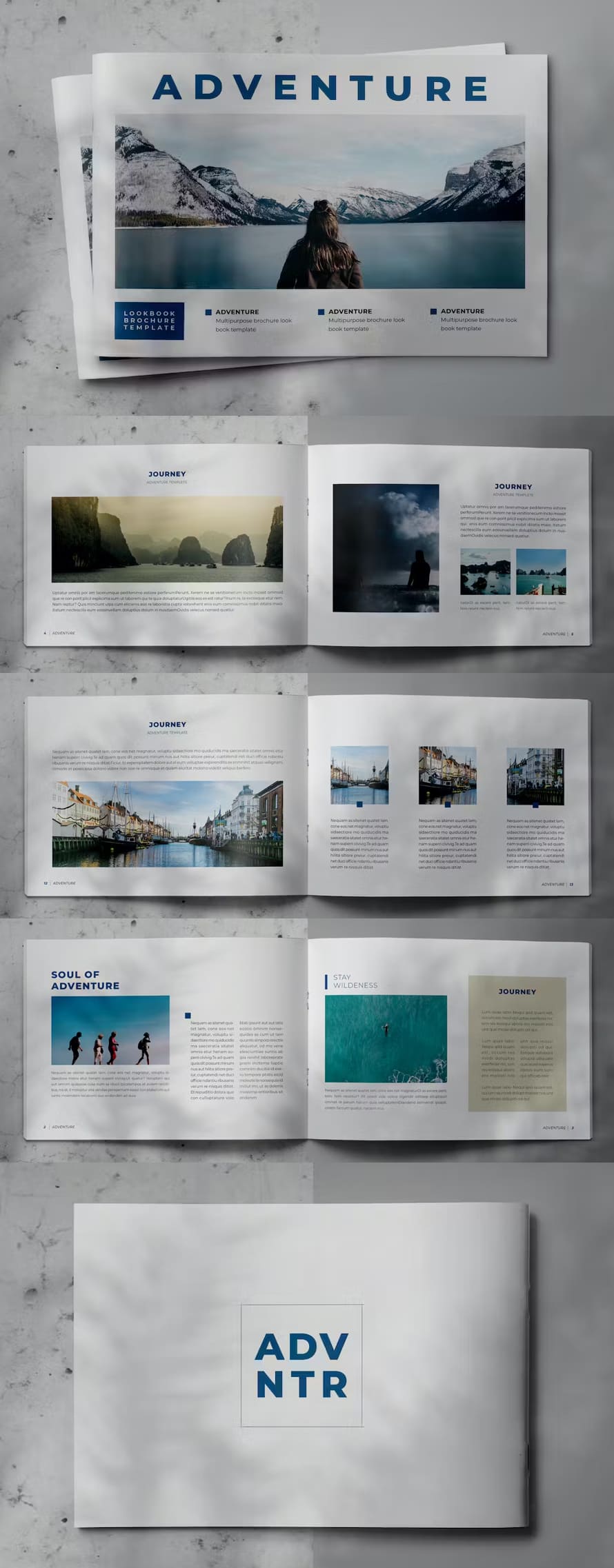 Indesign Lookbook Brochure Template