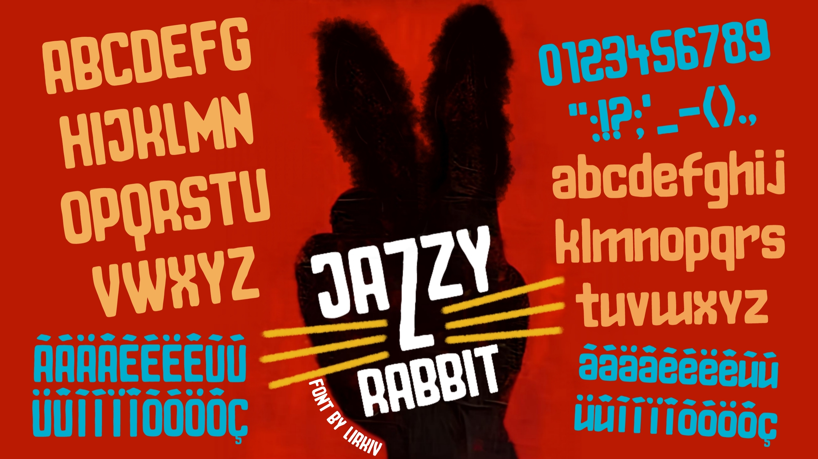 Jazzy Rabbit Font