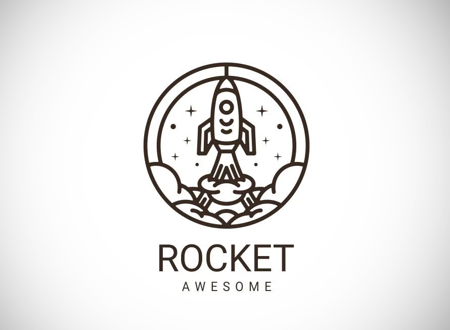 Rocket Logo Design
