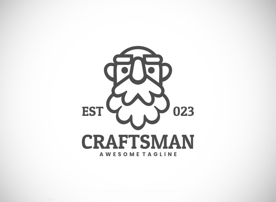 Craftsman Line Art Logo
