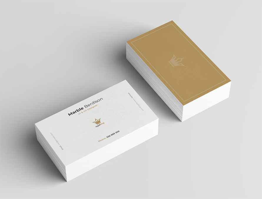 Brown Business Card