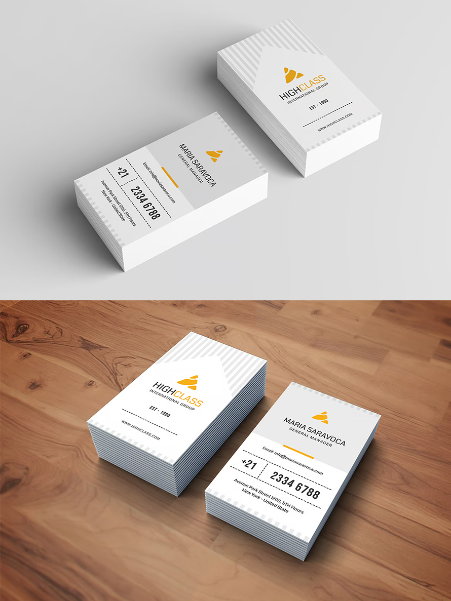 High Class Business Card