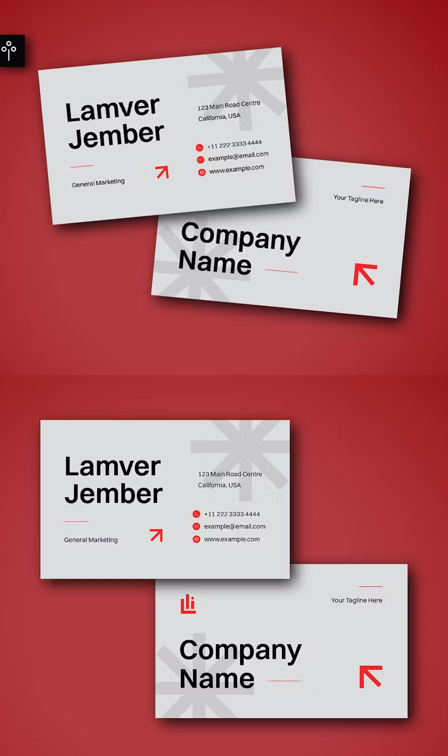 Modern Minimalist Business Card Template