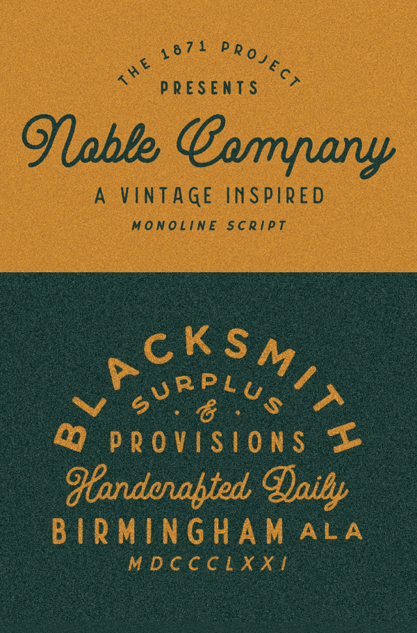Noble Company Free Font