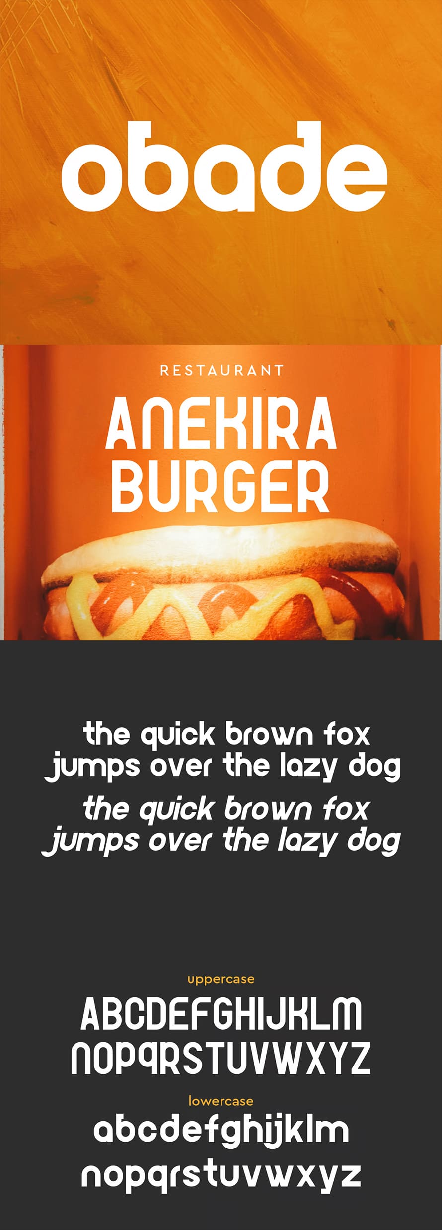 Obade Logo Font