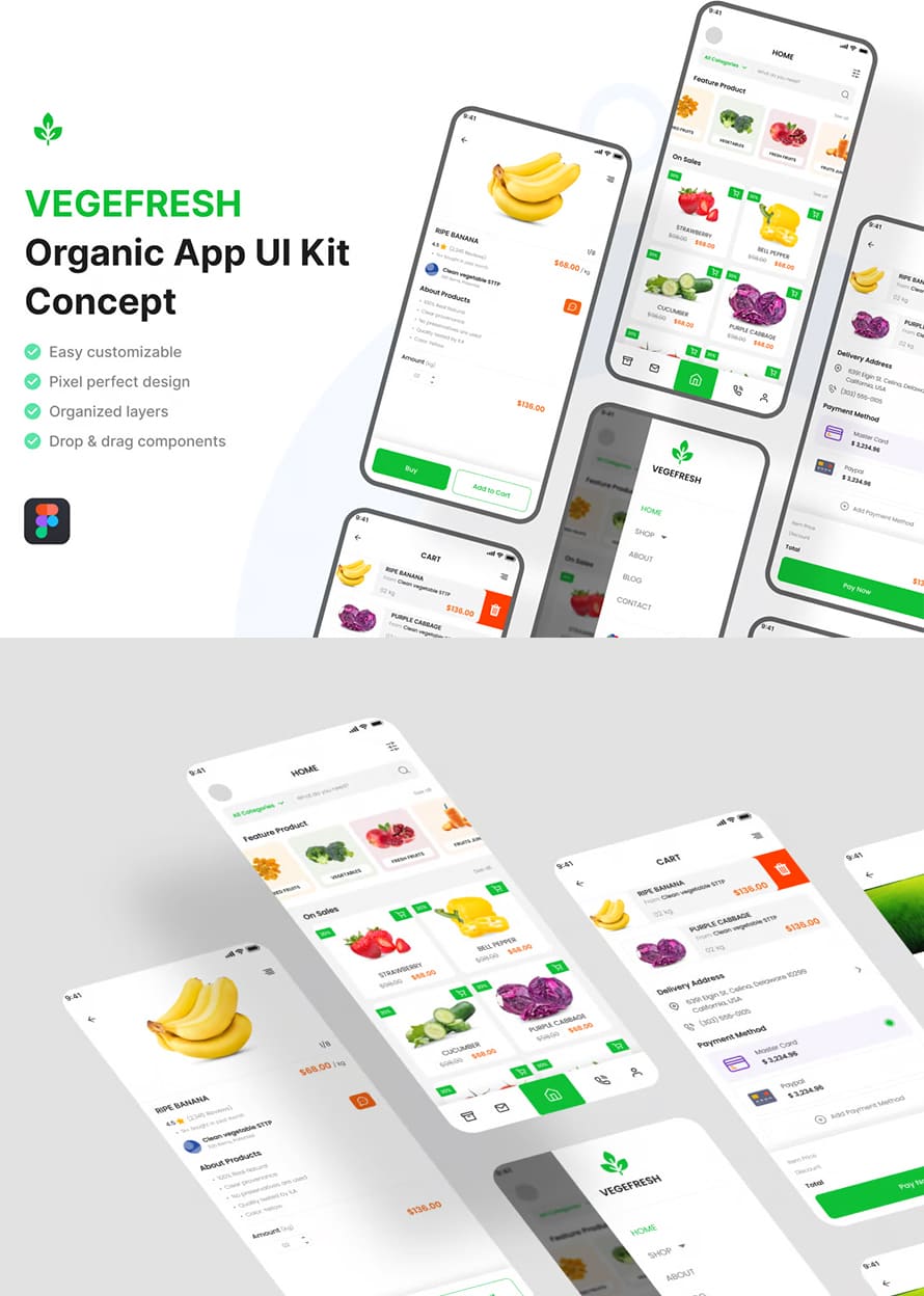 Organic App Ui Kit
