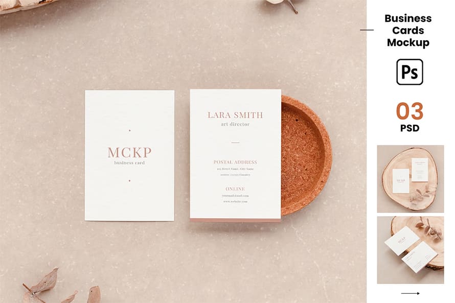 Organic Business Cards