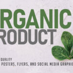 Design Inspiration: Organic Posters, Flyers, and Social Media Graphics