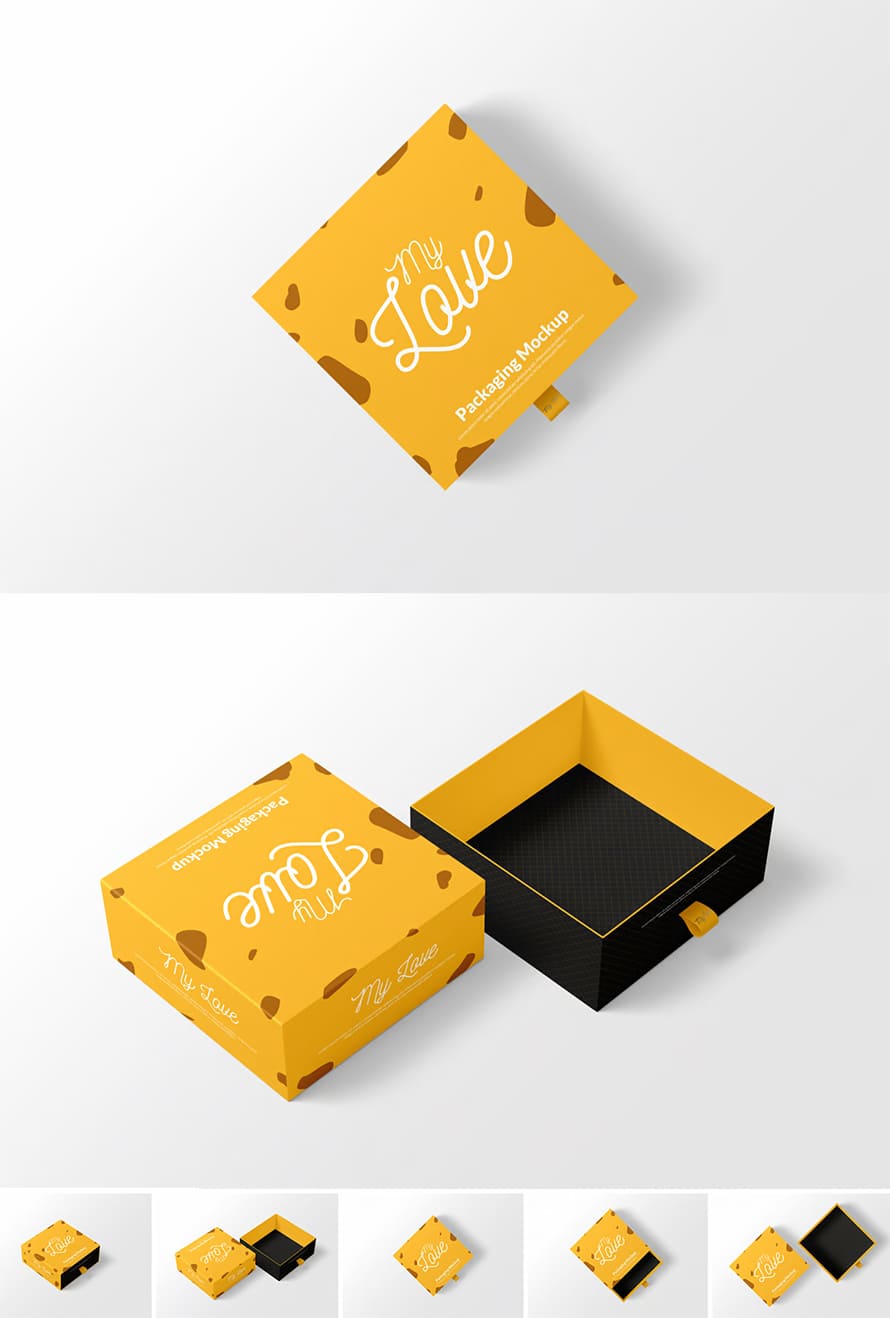 Box Packaging Mockup
