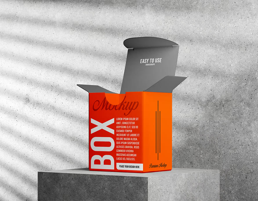 Box Packaging Mockup