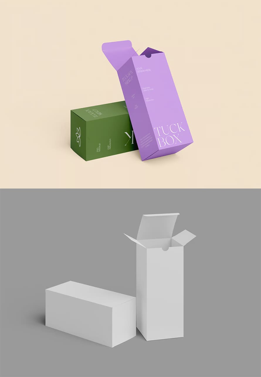 Box Packaging Mockup