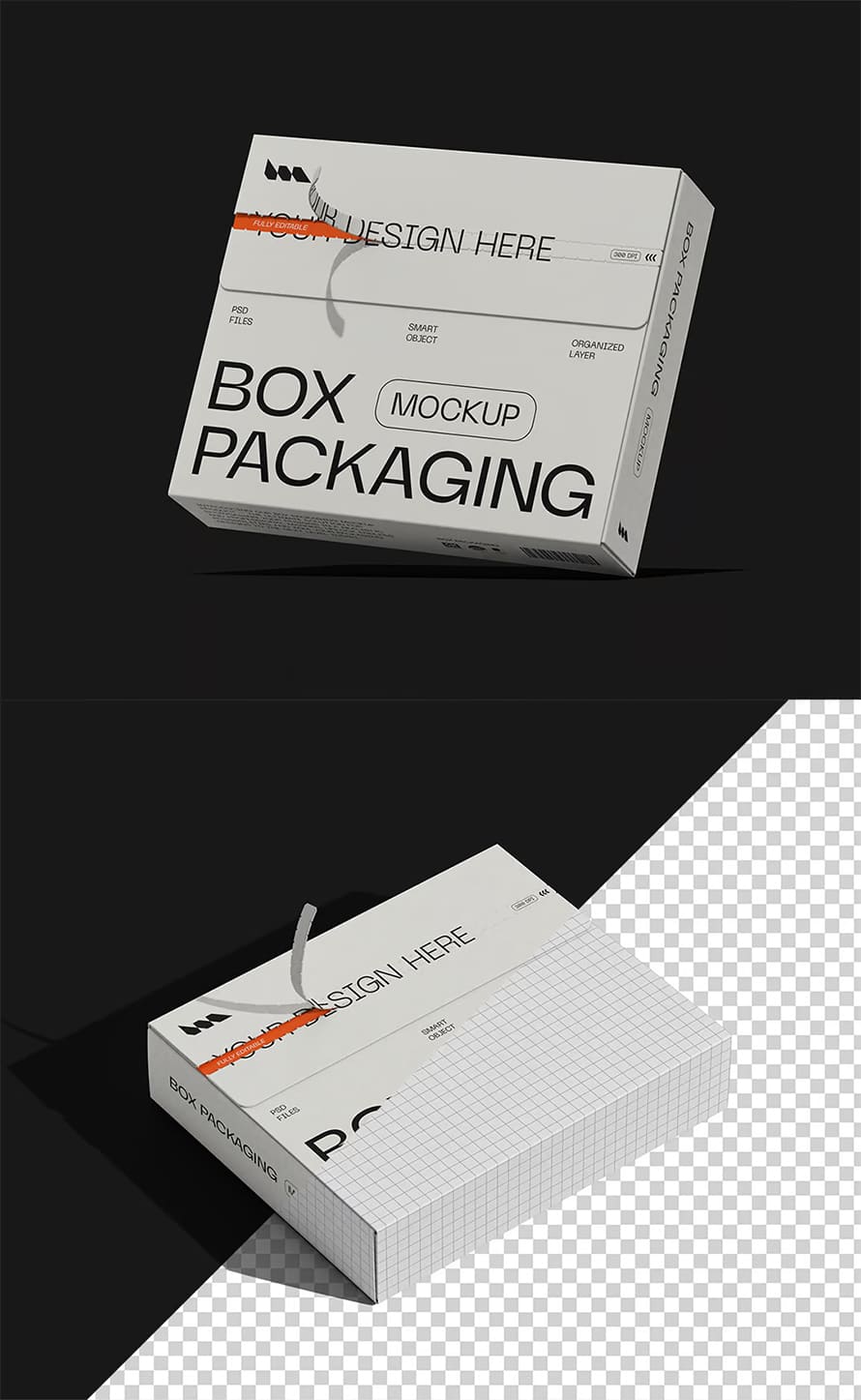 Box Packaging Mockup