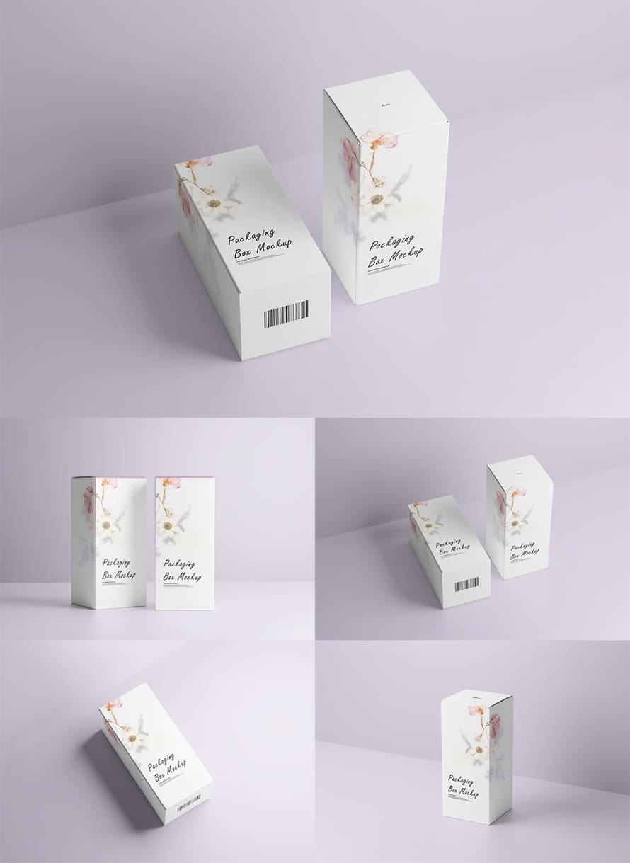 Packaging Box Mockup