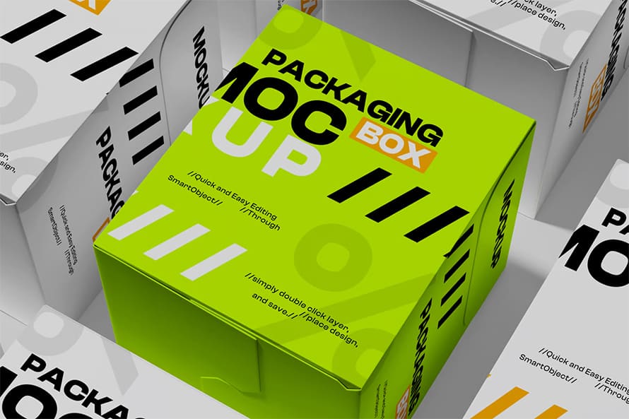 Packaging Box Mockup