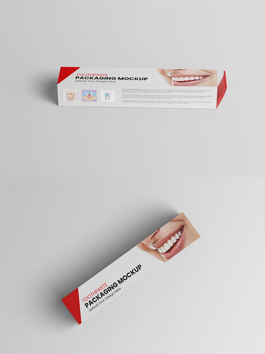 Box - Packaging Mockup Long Rectangle