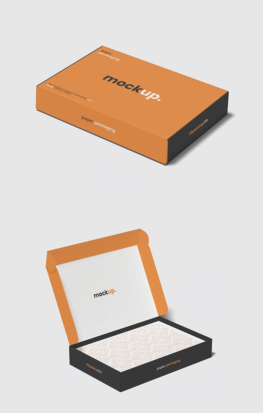 Packaging Box Mockup
