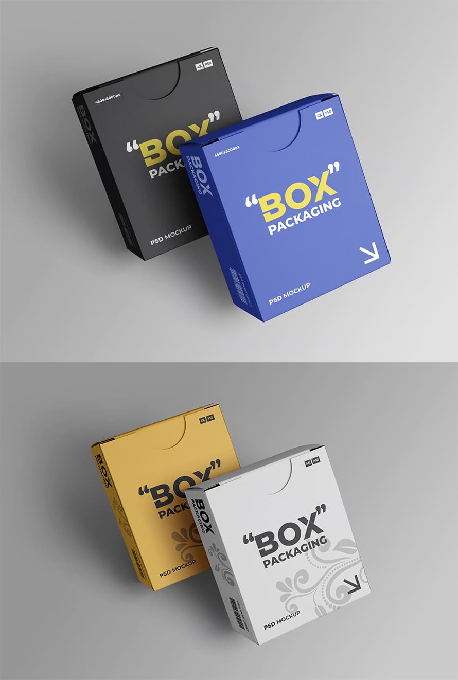Box Packaging Mockup