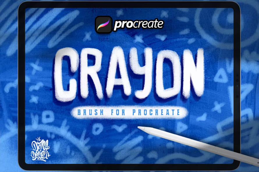 Dans Cranyon Brush Procreate Brushes (10 Brushes)