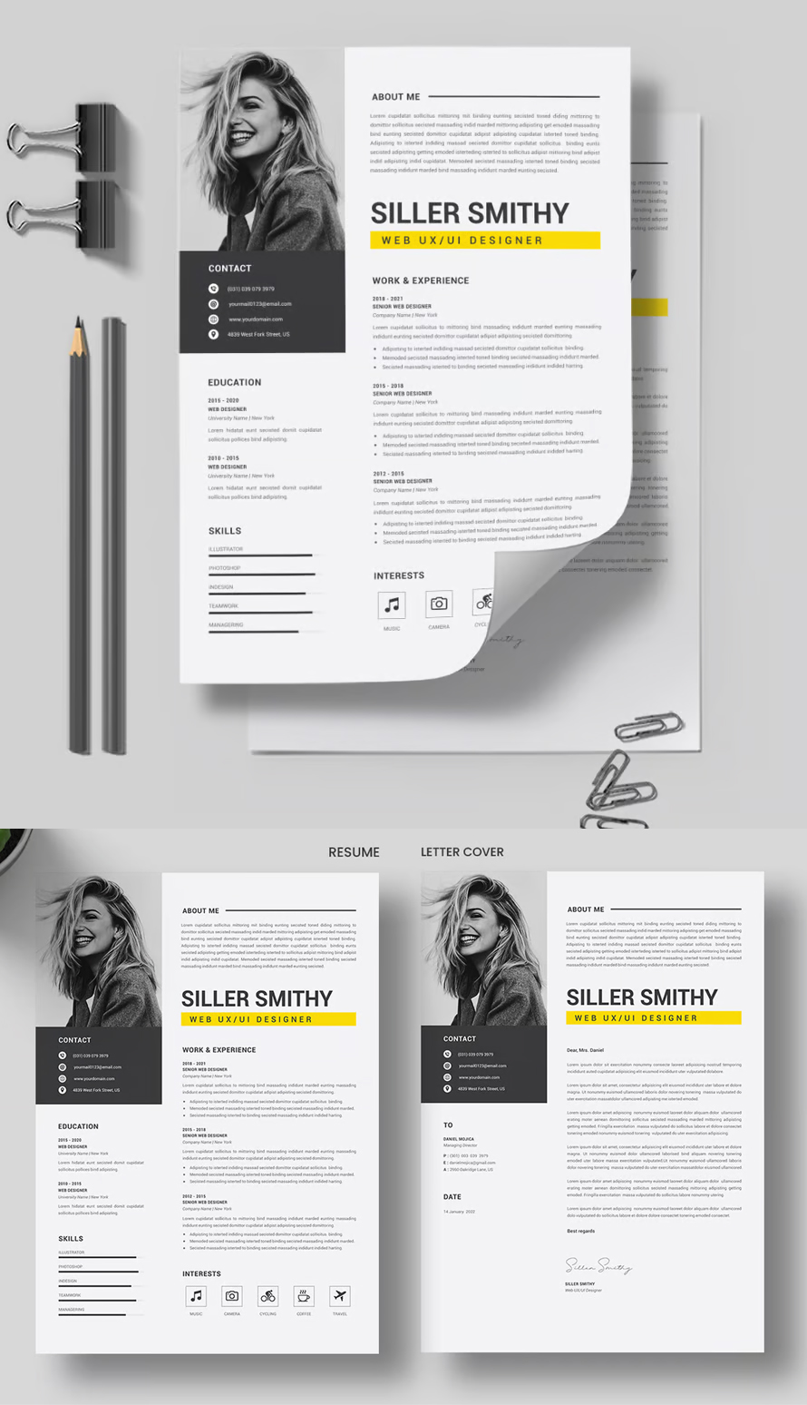 Creative Professional Resume CV